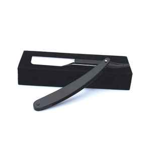 Premium Quality Straight Edge Barber Razor Stainless Steel Blade Wooden Handle Manual Razors Beard Shaver for <b>Men</b> Customized - Product Image 2