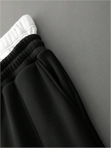กางเกงวอร์มขายาวทรงหลวมเอวยางยืด ระบายอากาศได้ดี ผ้าฝ้าย 100% สำหรับออกกำลังกาย ยิม วิ่งจ๊อกกิ้ง สตรีทแวร์ - Product Image 5