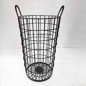 Trusted Manufacturer Iron Laundry <b>Basket</b> Metal Frame And <b>Large</b> <b>Storage</b> Capacity For Organizing Clothes In The Home - Product Image 1