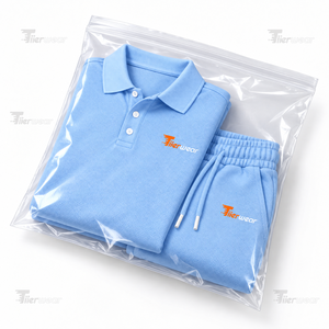 2026 New Premium Casual Men Summer Polo Shirt and Shorts Set 100% Cotton Sport Lightweight Beach OEM Private Label - Product Image 6