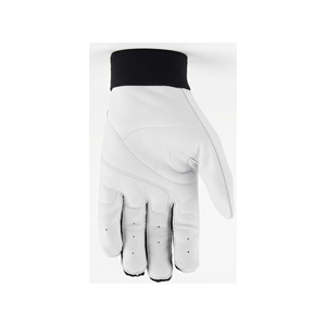 Gants de frappe de baseball en cuir grainé avec panneaux de doigts extensibles, gants de frappe de softball avec sangle de poignet, logo personnalisé OEM ODM Premium - Product Image 5