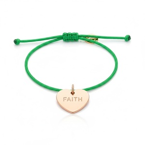 Regalos de recuerdo al por mayor, pulsera de cuerda con dije metálico personalizado con el logo del equipo de béisbol deportivo. - Product Image 6