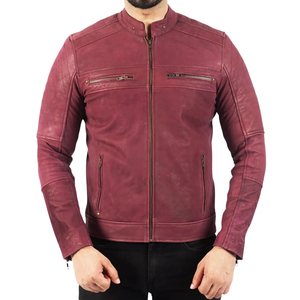 Nouvelle Arrivée - Blousons en Cuir Ajustables pour Hommes - Fabrication Professionnelle - Qualité Supérieure - Product Image 4
