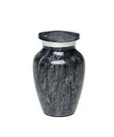 Urne funéraire en métal finition marbre, écologique, personnalisable, petite capacité, pour cendres d'animaux de compagnie, souvenir pour les proches, enterrement, funéraire