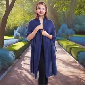Bufanda de Pashmina Personalizada para Mujer, Nuevo Diseño, Ligera, Ultracómoda, Tejido de Cachemira, Invierno, Rayas/Color Liso/Geométrico - Product Image 3