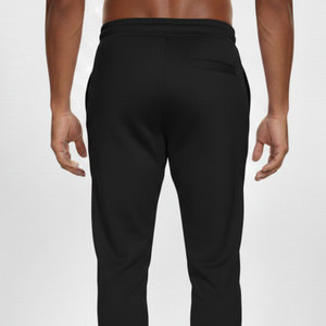 Pantalon de jogging unisexe en coton doux, taille élastique, bas de pantalon côtelé, vente en gros, marque privée, fournisseur OEM, directement de l'usine - Product Image 4