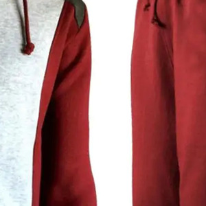 Ensemble de survêtement pour femme, color block, à capuche, fermeture éclair, manches longues, décontracté, sportif, polyester et coton, automne, coupe classique - Product Image 4