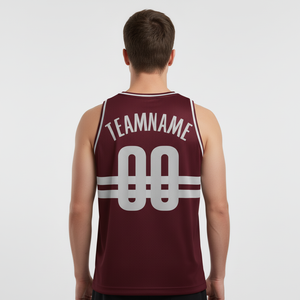 Camisetas de Baloncesto Personalizadas para Hombre, Venta al Por Mayor, Uniformes de Baloncesto con Impresión por Transferencia de Calor, 100% Poliéster para Verano - Product Image 2