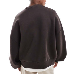 Sweat-shirts à capuche les plus demandés par les clients, sweat-shirts à col rond surdimensionnés pour hommes, matière douce de qualité supérieure, sweat-shirts surdimensionnés pour hommes. - Product Image 3