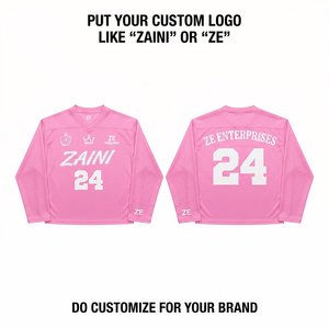 280 GSM Premium Polyester Fleece <b>Pink</b> Panel <b>Sweatshirt</b> Custom Sublimation Print Embroidery Logo OEM - Product Image 1