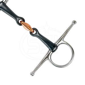 Mors à joues pleines en acier inoxydable de haute qualité avec étriers robustes pour l'entraînement quotidien - Product Image 6