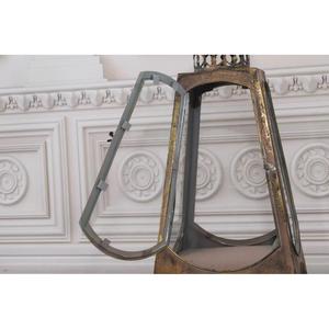 Decoración de jardín de lujo para el hogar, adornos de Metal, lámpara, Bombilla, linterna decorada para regalo de inauguración de la casa - Product Image 3