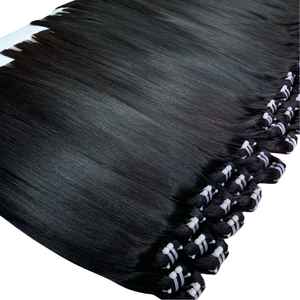 Paquets <span class=keywords><strong>de</strong></span> cheveux humains vietnamiens bruts lisses et soyeux <span class=keywords><strong>de</strong></span> <span class=keywords><strong>luxe</strong></span> <span class=keywords><strong>de</strong></span> haute qualité, trame <span class=keywords><strong>de</strong></span> cheveux vierges, disponibles en stock en gros 8 "-48" - Product Image 3