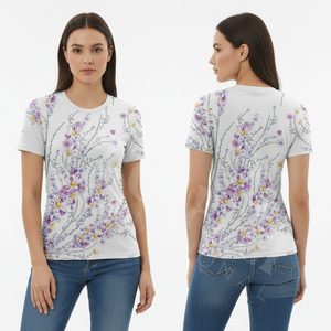 Camisa de Manga Larga Floral a la Moda, Personalizada, a Precio Económico al por Mayor, Blusa Casual Elegante y Ligera para Primavera y Otoño, Top de Yoga - Product Image 3