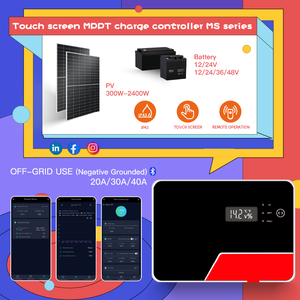 Helios MPPT Lumiax 12V 24V 10A-40A, Regulador de Carga Máxima para Uso en Sistemas de Energía Solar Fotovoltaica - Product Image 5