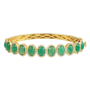 Export Quality Emerald Stone <b>Bracelet</b> Premium Gemstone Jewelry Custom <b>Beaded</b> <b>Bracelet</b> for Fashion and Lifestyle Products - Product Image 3