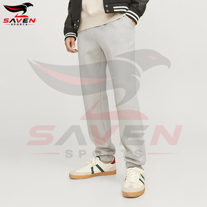 Pantalones Deportivos de Algodón Premium para Hombre, Tejido Terry Grueso, Último Estilo, Logotipo Personalizado Impreso, Pantalones Deportivos al por Mayor - Product Image 3