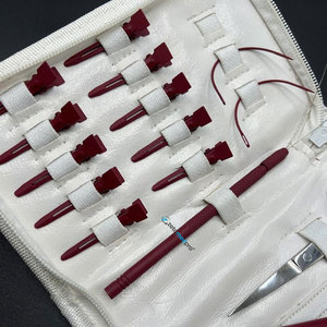 Kit de Herramientas Profesionales de Acero Inoxidable para Extensiones de Cabello, Alicates de 2 Orificios, Pinzas para Secciones de Cabello, Logotipo Personalizado, Venta al Por Mayor ZETOMED PRO - Product Image 5