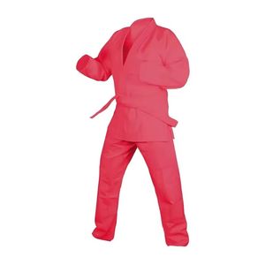 Uniforme de Karate Rosa Brillante para Niñas y Mujeres, Grado Profesional, Ligero, Conjunto de Ropa para Artes Marciales - Product Image 1