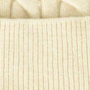 Bonnet en laine mérinos tricoté, chapeau d'hiver haut de gamme, personnalisable, marque privée, OEM, ODM, bonnet de luxe en tricot, vente en gros, mode - Product Image 3
