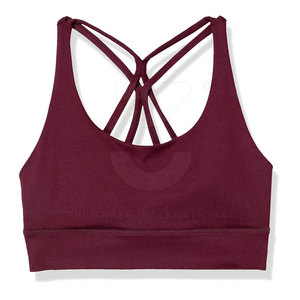 Sujetador Deportivo Moderno para Mujer, de Alta Sujeción, Transpirable, Diseño Simple, Logotipo Frontal, Material Premium de Spandex/Nylon, Servicio de Fabricación OEM - Product Image 3