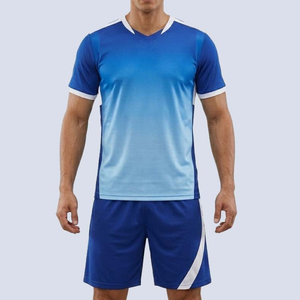 Uniforme de football personnalisé de haute qualité, respirant et à séchage rapide, vêtements de football, uniforme de football - Product Image 1