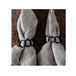 Porte-serviettes en métal, décoration de table pour fête, aluminium durable, couleur/taille personnalisée, style classique, qualité d'exportation - Product Image 1