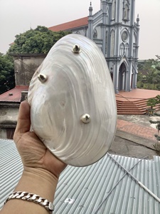 Décorations de Ramadan, incrustation de nacre, plat de coquille, Ramadan Mubarak grand disque de coquillage, cadeau OEM emballage personnalisé - Product Image 3