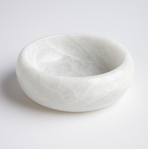 Cuenco de Ónix Blanco Pakistaní, Resistente al Fuego, Moderno, para Cocina, Comedor, Sala de Estar, Revestimiento de Paredes, Cuenco para Servir - Product Image 3