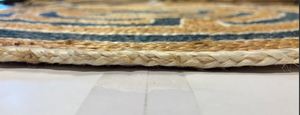 Handwoven <b>Round</b> Rug Eco-friendly <b>Carpet</b> for Living Room and Decor Bedroom Designs Customized Handmade Rug On Sale Price - Product Image 4
