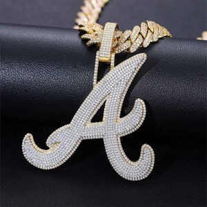 Pendentif diamant le plus vendu, bijoux de luxe avec chaîne pour elle et collection de cadeaux d'anniversaire, disponible au prix export. - Product Image 3
