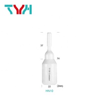 Ampoules de soin de la peau en plastique PP LDPE écologiques et recyclables de 3 ml, 5 ml, 8 ml, 10 ml, 15 ml, 20 ml (série HN) avec bouchons compte-gouttes/à visser