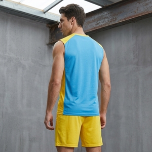 Tenue de basketball personnalisable 100 % polyester, vêtements de sport respirants, kit de basketball grande taille, personnalisé pour hommes et femmes, ligue - Product Image 3
