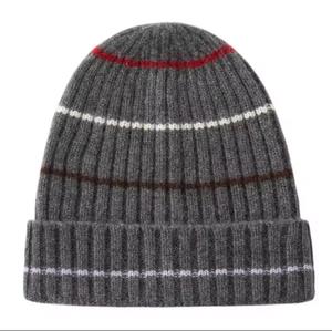 Unisex Jacquard Knitted Earflap <b>Hat</b> 100% Acrylic Striped Pattern Casual <b>Winter</b> for Children Adjustable Head Circumference - Product Image 6
