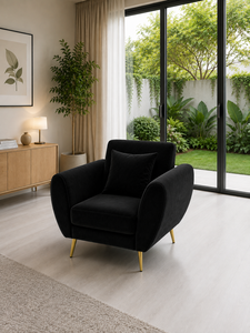 Sofá Moderno Esmeralda 221 ROMA, Conjunto de 221 Plazas para Sala de Estar, Apartamento, Hotel, Uso Ecológico, Tela Personalizada, Mueble Cuadrado Curvo - Product Image 4