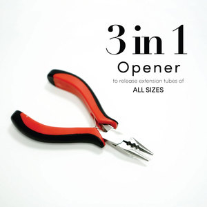 ชุดอุปกรณ์ต่อผม 5 in 1 แบบมืออาชีพ พร้อมที่เปิด ที่ปิด เข็มดึง และห่วง - Product Image 4