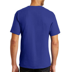Nouveaux T-shirts décontractés personnalisables pour hommes, à col rond, manches courtes, 100 % coton, séchage rapide, respirants, pour l'été - Product Image 4
