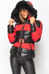 Chaqueta Acolchada Larga de Invierno para Mujer OEM 2026, Cálida, Transpirable, Resistente al Viento, 100% Poliéster, con Bordado y Estampado Personalizados - Product Image 3