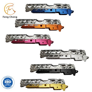 Đài Loan chế tạo kim loại dịch vụ AEG SQB GBB khung nhôm chiến thuật Trò chơi bắn súng gắn kết <span class=keywords><strong>CNC</strong></span> gia công phụ tùng cho phù hợp - Product Image 2