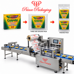 Machine d'emballage automatique pour cire à dessin, bougies et stylos - Product Image 1