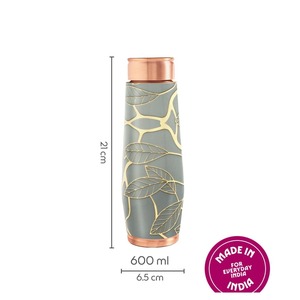 Botella de Agua de Cobre Ecológica de Doble Pared Clásica para una Vida Saludable e Hidratación Diaria - Compre Directamente del Proveedor - Product Image 3
