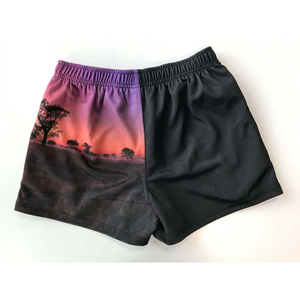 Shorts de rugby sportifs durables et écologiques, personnalisables avec logo d'équipe, séchage rapide, évacuation de l'humidité, vêtements de sport pour clubs - Product Image 3