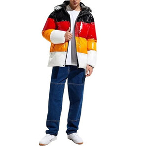 Chaqueta Acolchada de Invierno para Hombre, Estilo Casual, Impermeable, con Cierre, Logotipo Personalizado, Tallas Grandes, Venta al Por Mayor, Moda 2026, Poliéster - Product Image 1