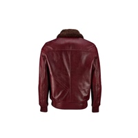 Vestes bomber en peau de mouton pour homme, super tendance, de haute qualité, design personnalisé, coupe-vent, poche décorative, nouvelle arrivée