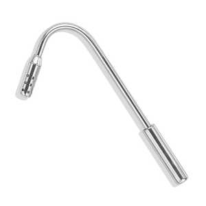 Extractor de Saliva de 4 mm x 18 cm, Tubo de Evacuación de Fluidos Dentales de Acero Inoxidable, Reutilizable, Autoclavable, para Hospitales, Quirófanos y UCI - Product Image 2