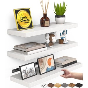 Wholesale <b>Bamboo</b> Floating <b>Shelving</b> Hook System - Modular Storage Solution - Product Image 3