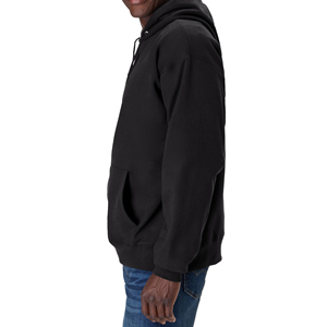 Sudadera con Capucha para Hombre, Color Sólido, Corte Regular, Felpa de Algodón, Informal, para Otoño, con Bolsillo Delantero y Capucha con Cordón Ajustable - Product Image 4