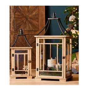 Farol de vela de madera único y de moda para decoración del hogar, hoteles y bodas, portavelas en venta - Product Image 3