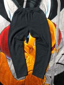 Pantalones de chándal de algodón grueso para hombre, forrados de felpa, de punto, con cordón, cintura media, informales, de fábrica - Product Image 3