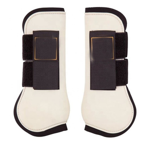Protectores de Patas de Caballo de Nylon y Acero Inoxidable de Alta Calidad 2026, Botas de Protección con Brillo para el Cuidado Equino - Product Image 2